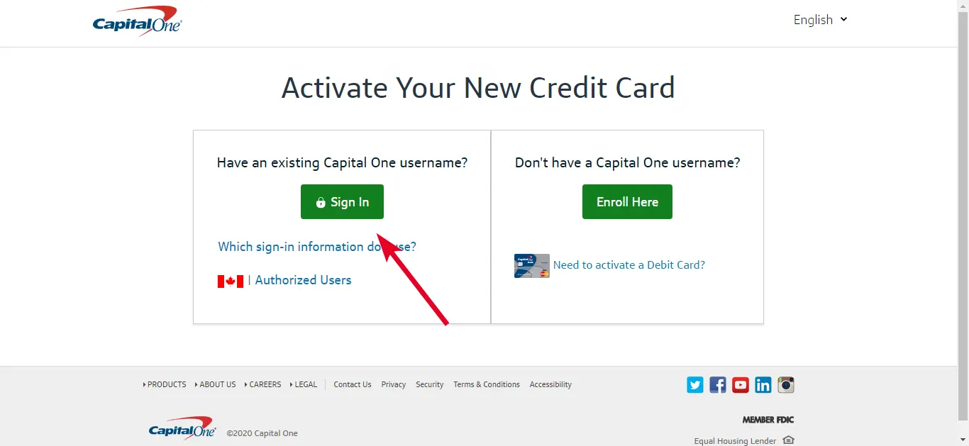 How to Activate Capital One Debit Card Online