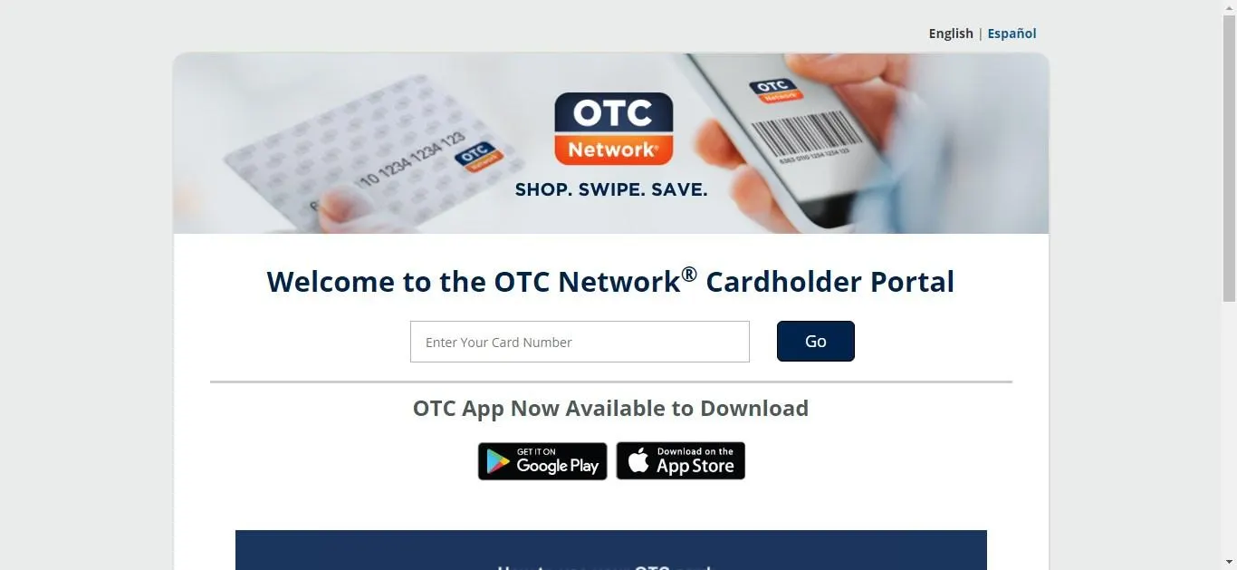How to Activate OTC Card | www.myotccard.com : Guide - 2 How to Activate OTC Card Online