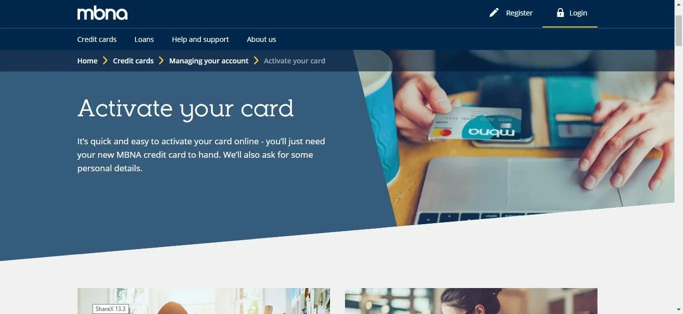 How to Activate MBNA Credit Card : Guide | mbna.ca - 4
