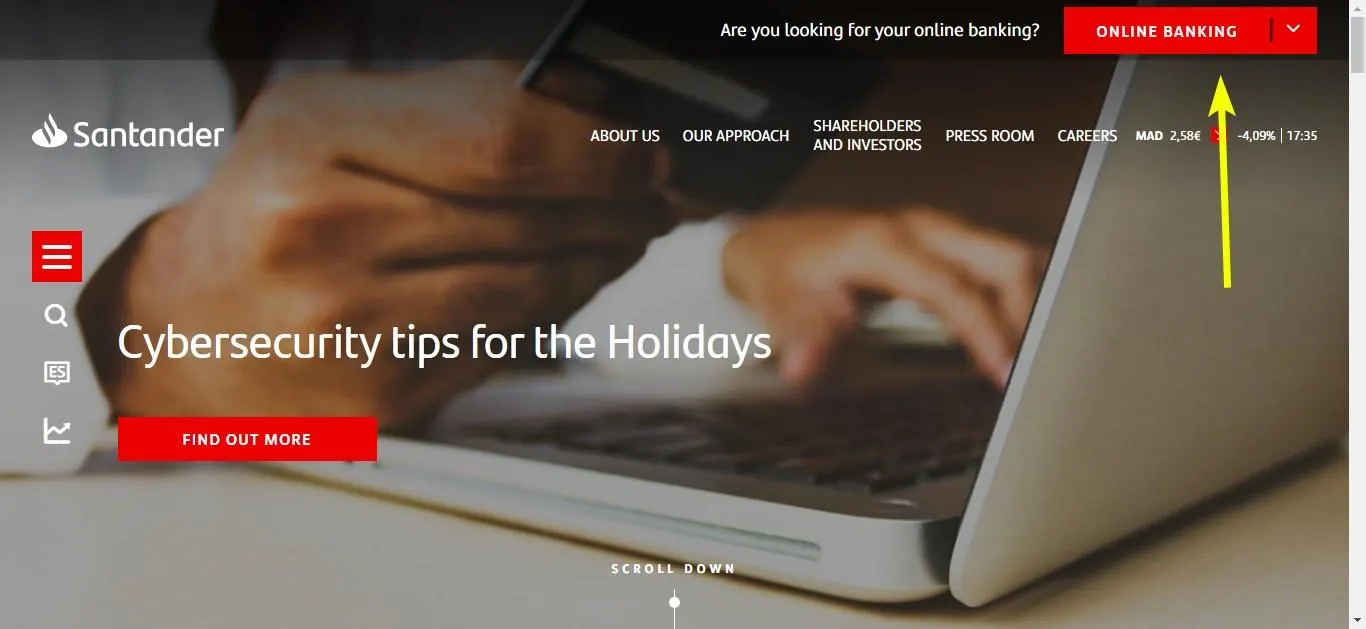How to Activate Santander Card : Step-by-Step Guide - 2 How to Activate Santander Card via Online