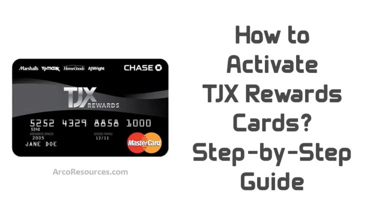 How to Activate TJX Rewards Cards Step-by-Step Guide