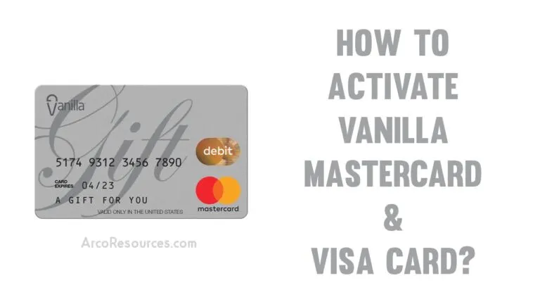 How to Activate Vanilla Mastercard & Visa Card? - [Guide] - 1