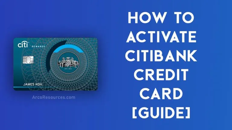 How to Activate Citibank Credit Card