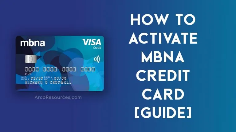 How to Activate MBNA Credit Card Guide