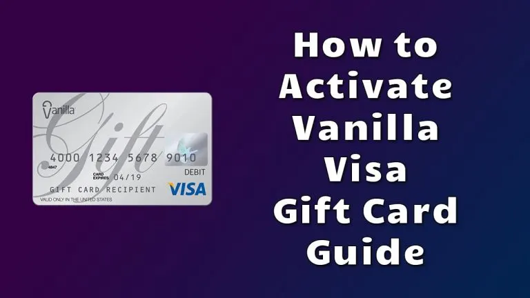 How to Activate Vanilla Visa Gift Card | vanillagift.com : Guide - 1